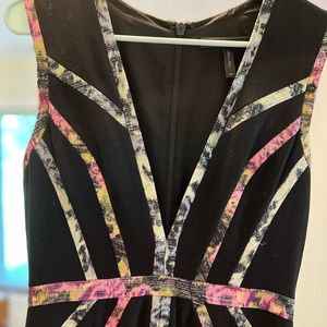 Bcbg long fitted gown